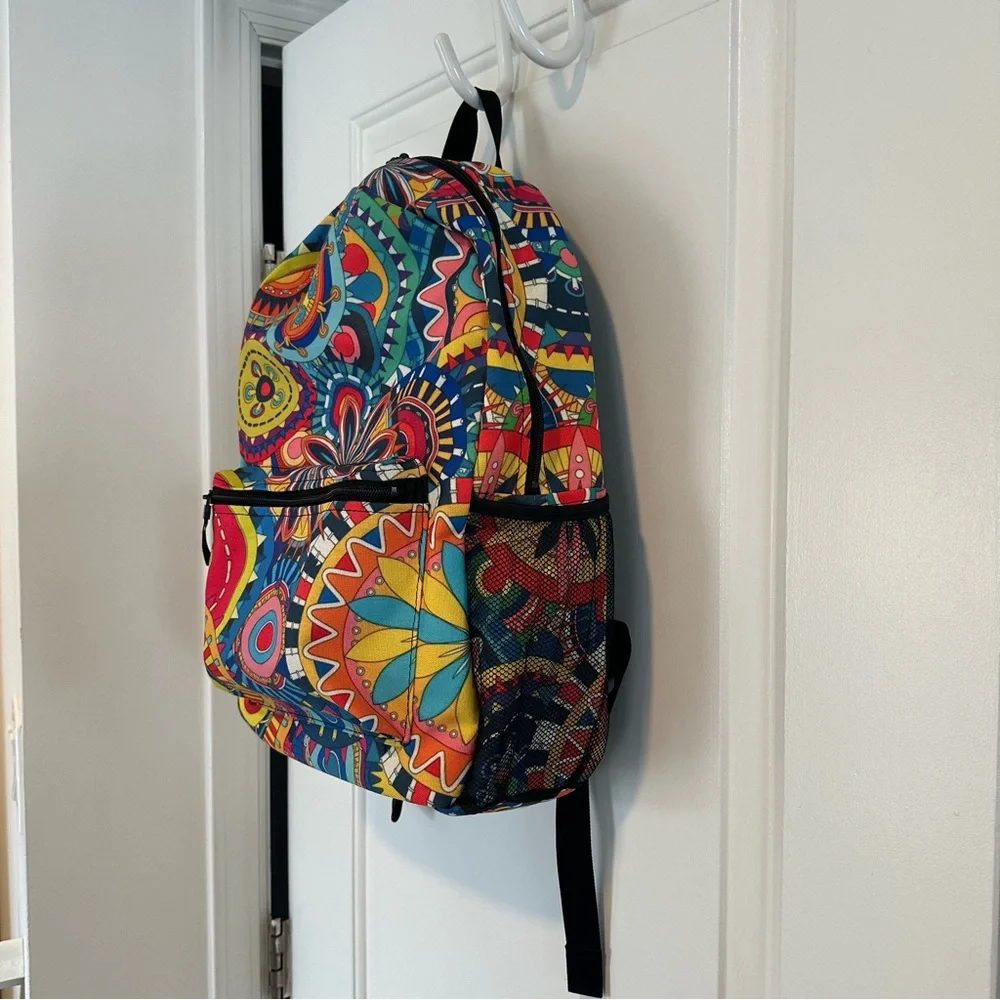 Printify Mandala Pop Colorful Backpack (New)
